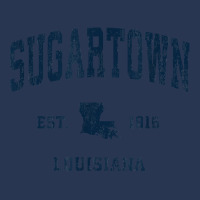 Sugartown Louisiana La Vintage Athletic Navy Sports Design T Shirt Men Denim Jacket | Artistshot