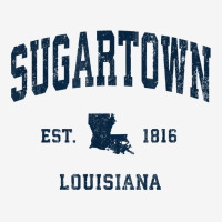 Sugartown Louisiana La Vintage Athletic Navy Sports Design T Shirt Classic T-shirt | Artistshot