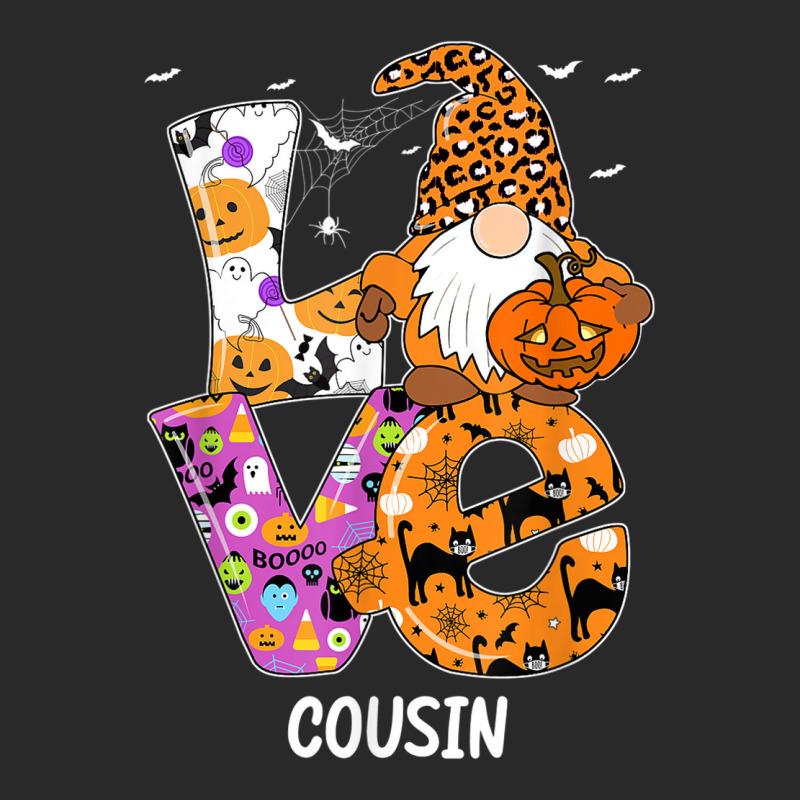 Love Cousin Halloween Gnome Pumpkin Spooky Season Printed hat by Skunk | Artistshot