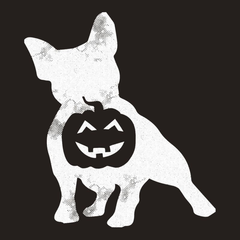 French Bulldog Lazy Halloween Costume Cute Frenchie Pumpkin Tank Top | Artistshot