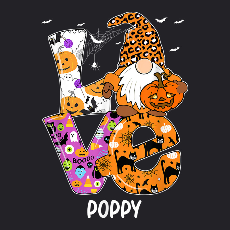 Love Poppy Halloween Gnome Pumpkin Spooky Season Youth Tee by Hulk | Artistshot