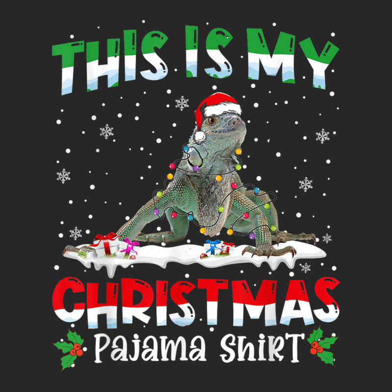 This Is My Christmas Pajama Shirt Cute Iguana Animals Men's T-shirt Pajama Set | Artistshot