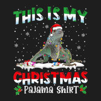 This Is My Christmas Pajama Shirt Cute Iguana Animals Classic T-shirt | Artistshot