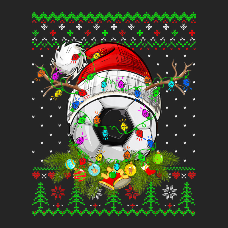 Funny Soccer Sport Ugly Christmas Pajama Lights Xmas Unisex Hoodie | Artistshot