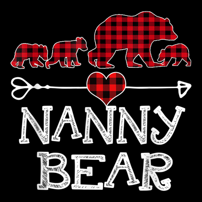 Red Plaid Nanny Bear Matching Family Pajama Christmas Pocket T-shirt | Artistshot