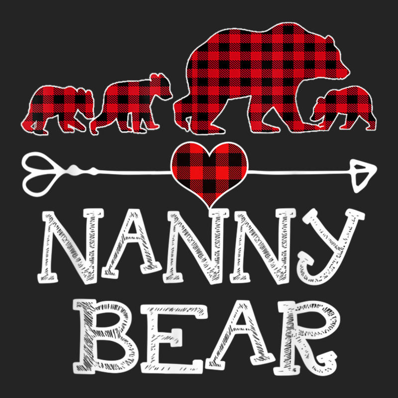 Red Plaid Nanny Bear Matching Family Pajama Christmas 3/4 Sleeve Shirt | Artistshot