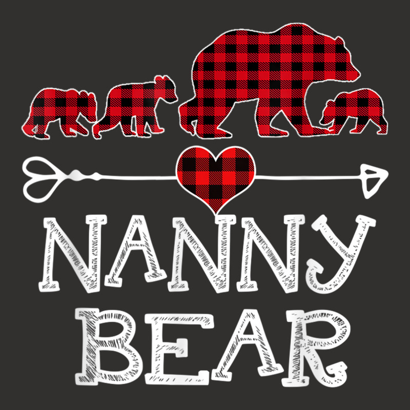 Red Plaid Nanny Bear Matching Family Pajama Christmas Champion Hoodie | Artistshot