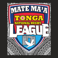 Mate Ma'a Tonga   Ikale Tahi   Rugby League   Tongan Design Pullover H Ladies Fitted T-shirt | Artistshot