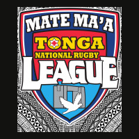 Mate Ma'a Tonga   Ikale Tahi   Rugby League   Tongan Design Pullover H Scorecard Crop Tee | Artistshot