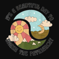 It's A Beautiful Day To Smash The Patriarchy Retro Feminism T Shirt Crop Top | Artistshot