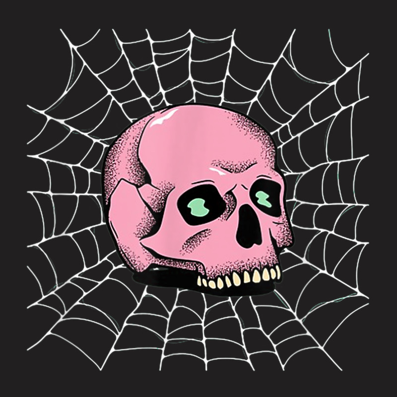 Tis The Season To Be Spooky Pink Skull Halloween T-shirt | Artistshot