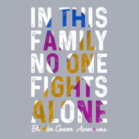 In This Family No One Fight Alone Bladder Cancer Awareness Tank Dress | Artistshot