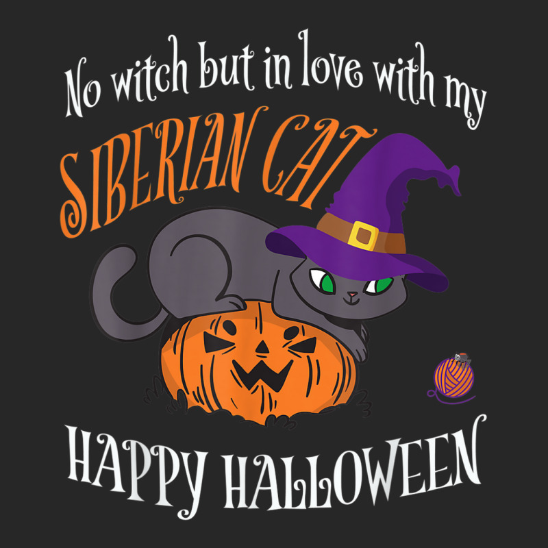 Siberian Cat   Cat Lover Not A Witch Funny Halloween Men's T-shirt Pajama Set by Queenie | Artistshot