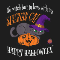 Siberian Cat   Cat Lover Not A Witch Funny Halloween Classic T-shirt | Artistshot