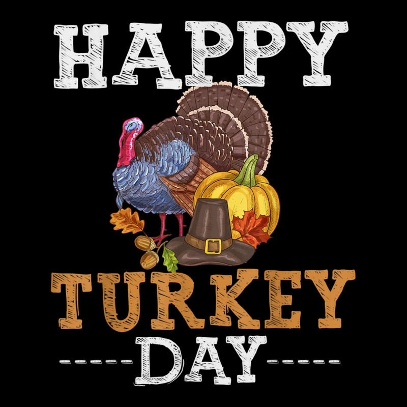 Thanksgiving Happy Turkey Day Pilgrim Turkey Kids Toddler V-neck Tee | Artistshot