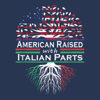 American Italian Pride American Raised With Italian Parts Ladies Denim Jacket | Artistshot