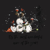 It's The Most Wonderful Wine Of The Year Christmas Wine T-shirt | Artistshot