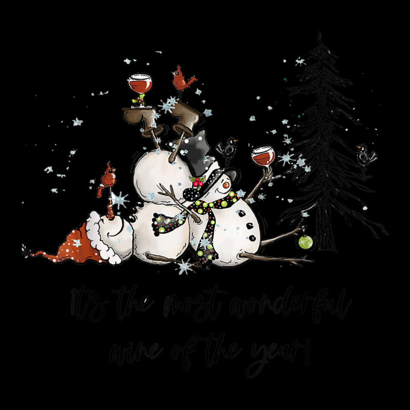 It's The Most Wonderful Wine Of The Year Christmas Wine V-neck Tee | Artistshot