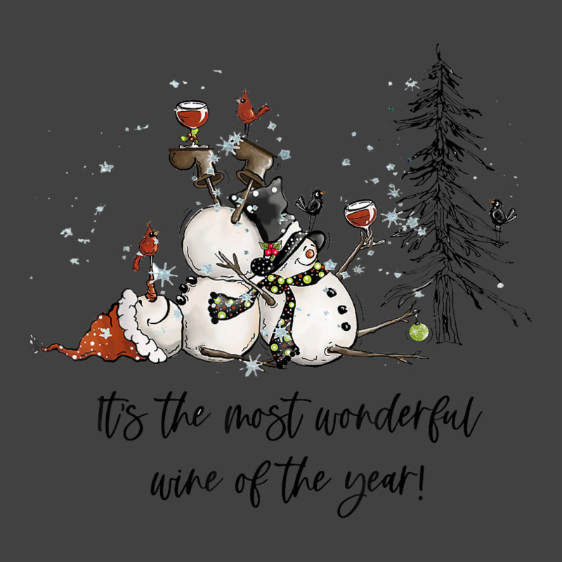 It's The Most Wonderful Wine Of The Year Christmas Wine Vintage T-shirt | Artistshot