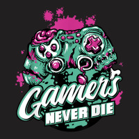 Gamers Never Die Halloween Gaming Costume T-shirt | Artistshot