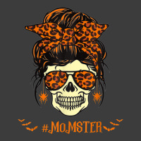 Momster Halloween Costume A Skull Mom Messy Hair Bun Monster Men's Polo Shirt | Artistshot