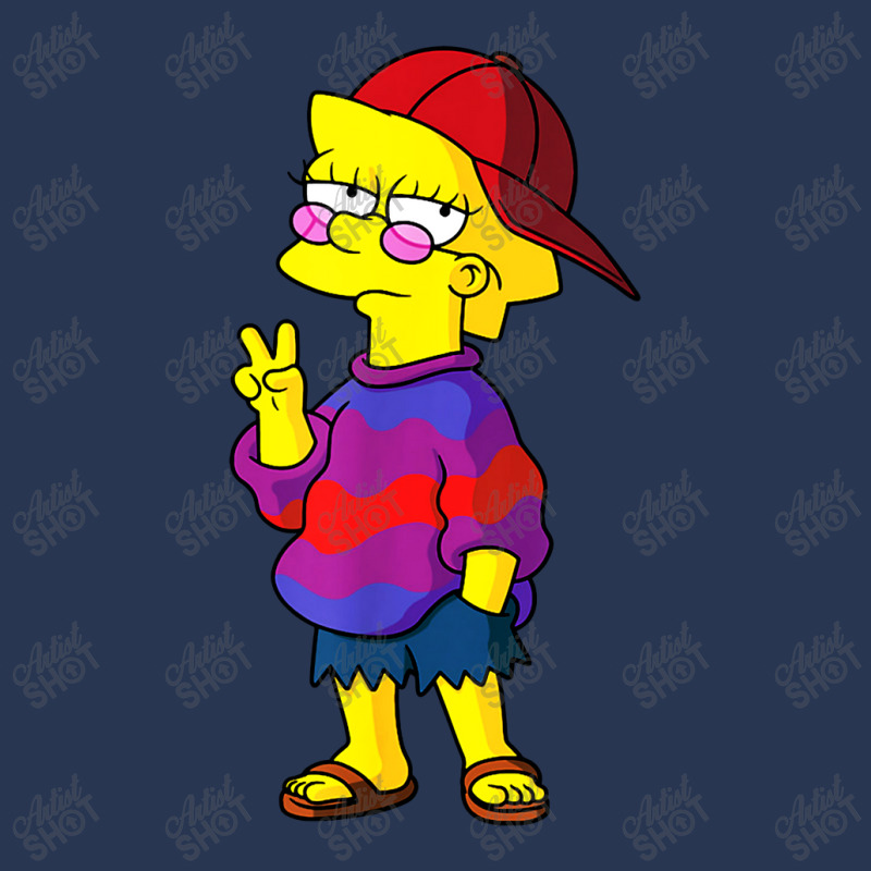 Lisa The Simpsons Funny Kid Ladies Denim Jacket by BestTees | Artistshot