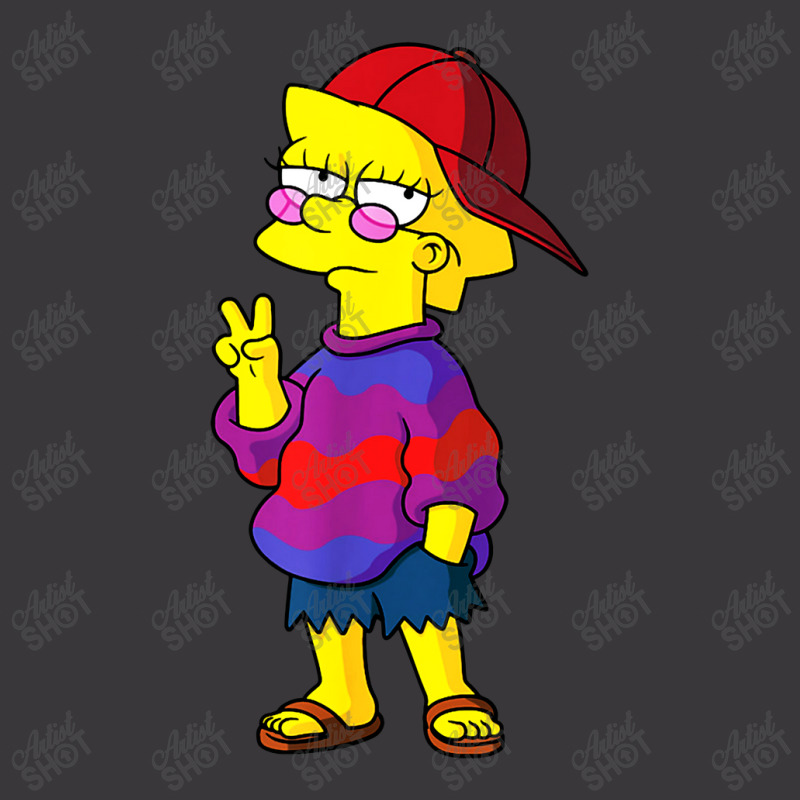 Lisa The Simpsons Funny Kid Ladies Curvy T-Shirt by BestTees | Artistshot