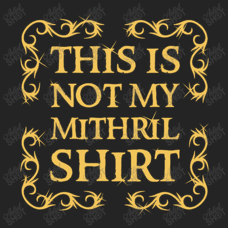 Not My Shirt   Mithril 3/4 Sleeve Shirt by sukethijau | Artistshot