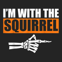 I'm With The Squirrel Halloween Costume Party Matching 3/4 Sleeve Shirt | Artistshot