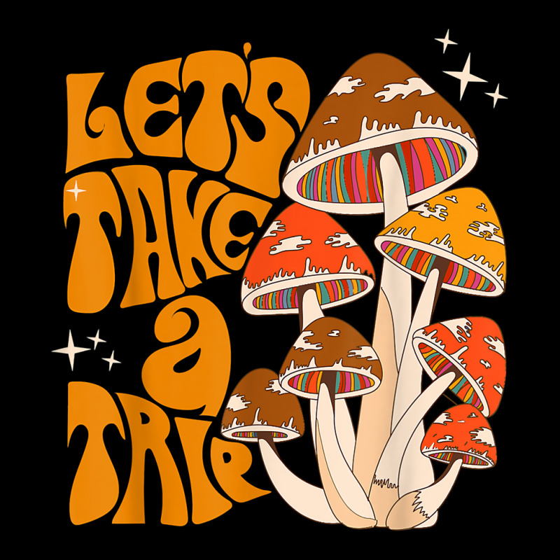 Magic Mushroom, Let's Take Trip, Psychedelic, Rave, Trippy T Shirt Baby Bibs | Artistshot