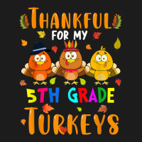 Thankful For My 5th Grade Turkeys Thanksgiving Teacher Hoodie & Jogger Set | Artistshot