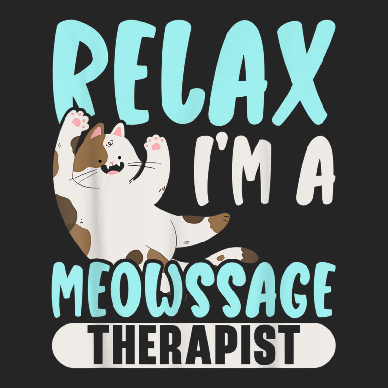 Relax I'm A Meowssage Therapist Cat Owner Kitty Unisex Hoodie | Artistshot