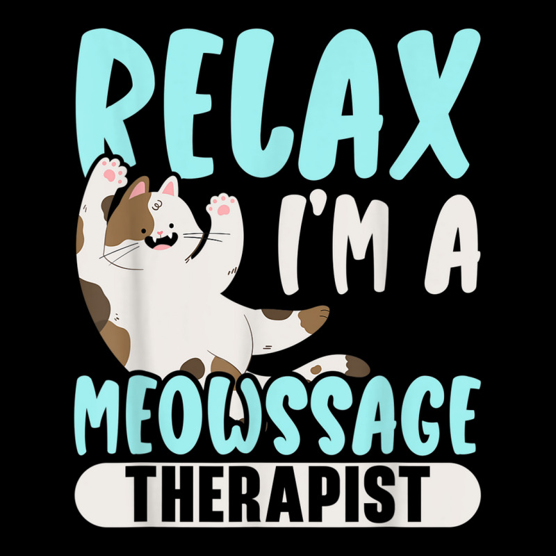 Relax I'm A Meowssage Therapist Cat Owner Kitty Unisex Jogger | Artistshot