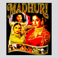 Madhuri Dixit, Madhuri Dixit Vintage, Madhuri Dixit Art, Madhuri Dixit Women's Triblend Scoop T-shirt | Artistshot