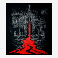 Temple Of The Bleeding Trident, Shiva, Trishul, Temple Of The Bleeding Front Car Mat | Artistshot