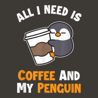 Coffee And My Penguin Sea Bird King Emperor Penguin Bucket Hat | Artistshot