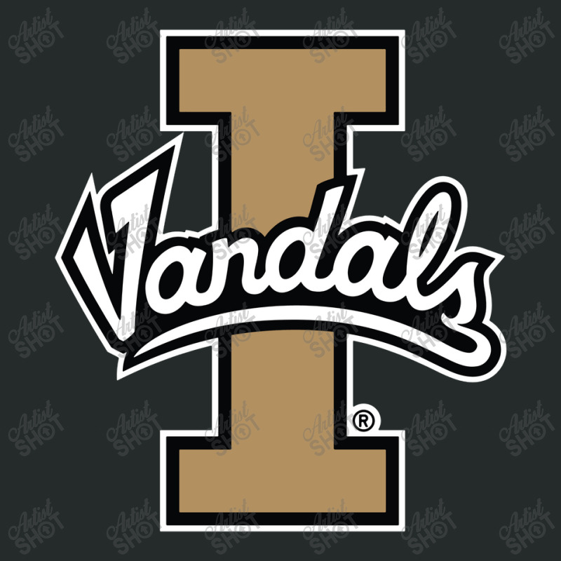 Vandals  Idaho Football Women's Triblend Scoop T-shirt | Artistshot