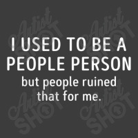 I Used To Be A People Person Bupeople Ruined Thafor Me Animations Char Men's Polo Shirt | Artistshot