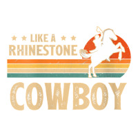 Womens Funny Western Life Rodeo Country Like A Rhinestone Cowboy V Nec Long Sleeve Baby Bodysuit | Artistshot