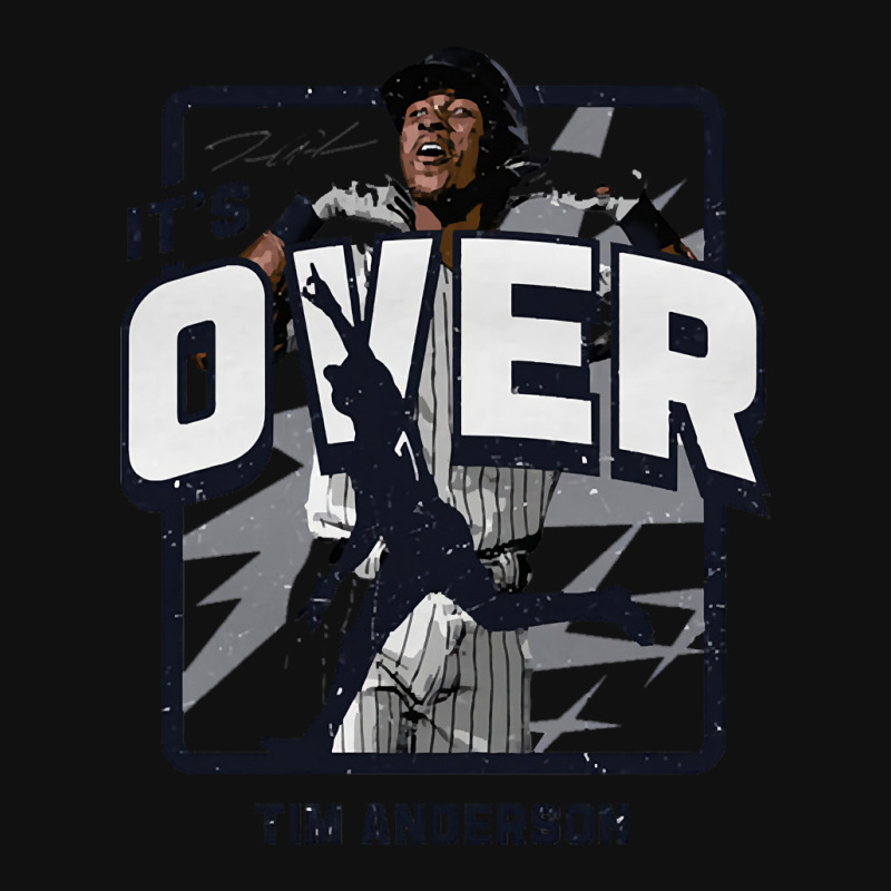 Tim Anderson It's Over Baby Bibs | Artistshot