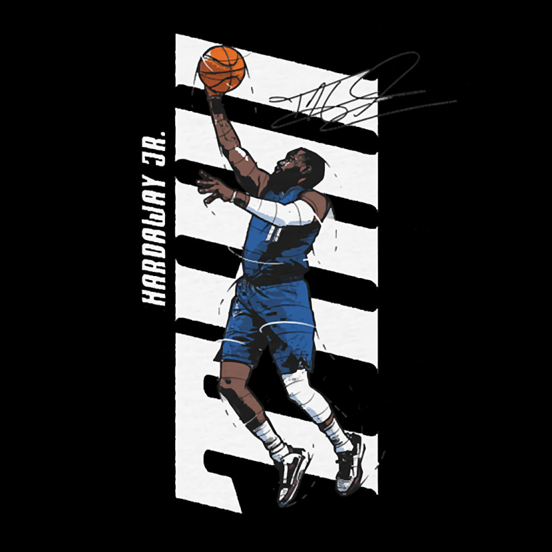 Tim Hardaway Jr. Vertical Cropped Hoodie by Gibbons Washburn | Artistshot