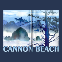 Cannon Beach Haystack Rock Zip Hoodie Ladies Denim Jacket | Artistshot