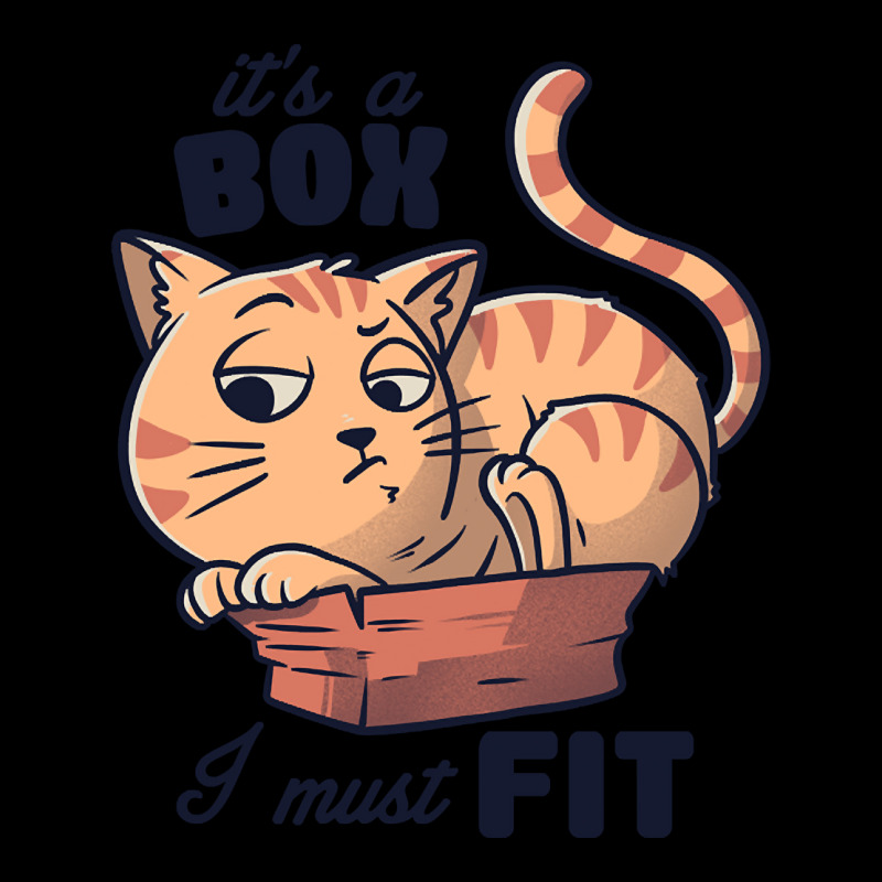 It’s A Box I Must Fit Cute - Funny Fat Cat Gift Women's V-Neck T-Shirt by King Davila | Artistshot