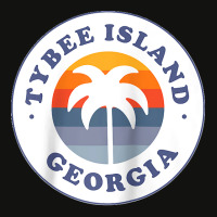 Tybee Island Georgia Ga Palm Tree Beach Vacation Souvenirs Raglan Base Scorecard Crop Tee | Artistshot