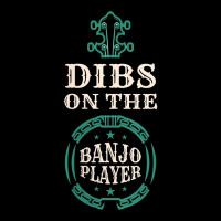 Womens Dibs On The Banjo Player Banjos Music Strings Instrument V Neck Adjustable Cap | Artistshot