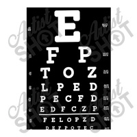 Eye Test Chart, Eye Test Charts, The Eye Test Chart, Eye Test Chart Ar Men's T-shirt Pajama Set | Artistshot