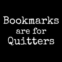 Bookmarks Are For Quitters Gift Tshirt Book Lovers Librarian Adjustable Cap | Artistshot