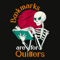 Bookmarks Are For Quitters Readers Reading Librarian Book Scorecard Crop Tee | Artistshot