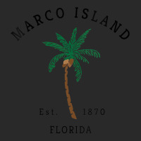 Womens Marco Island Florida Colorful Palm Tree Retro Novelty Art V Nec Printed Hat | Artistshot