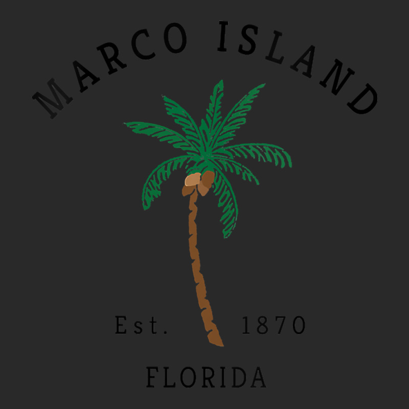 Womens Marco Island Florida Colorful Palm Tree Retro Novelty Art V Nec Printed hat by cm-arts | Artistshot